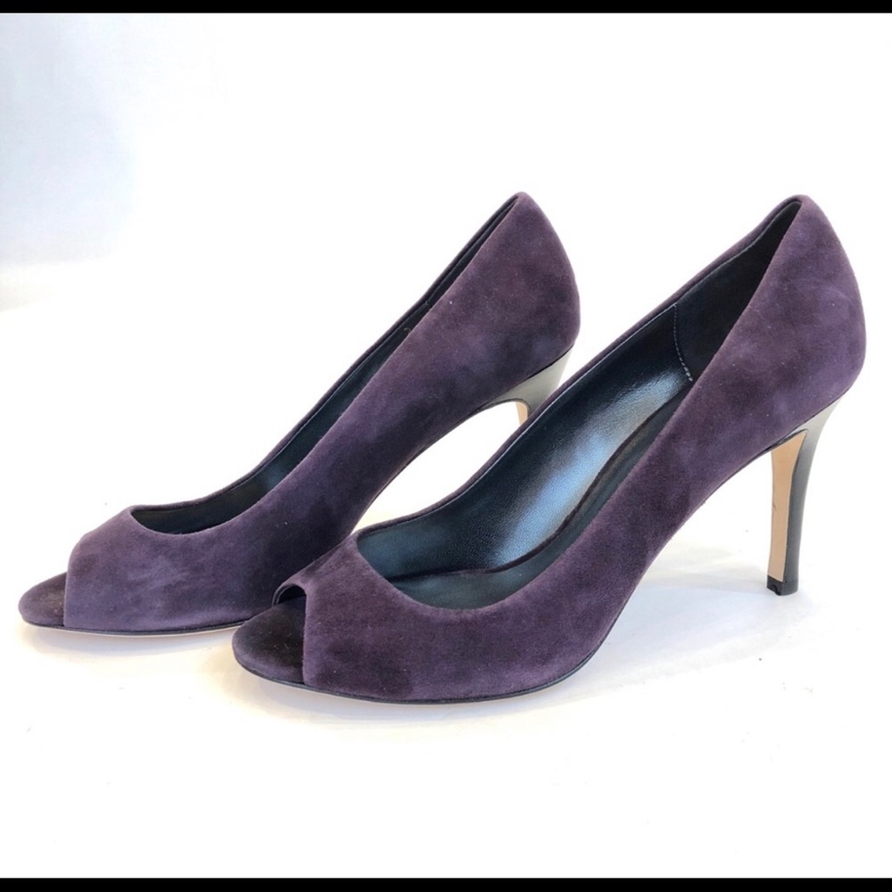 Plum colored Barneys New York pumps